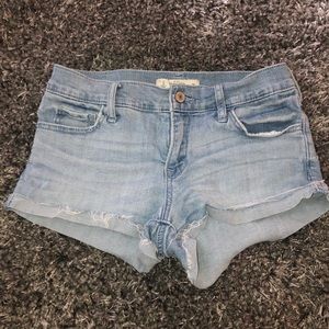 A&F Light Blue Shorts